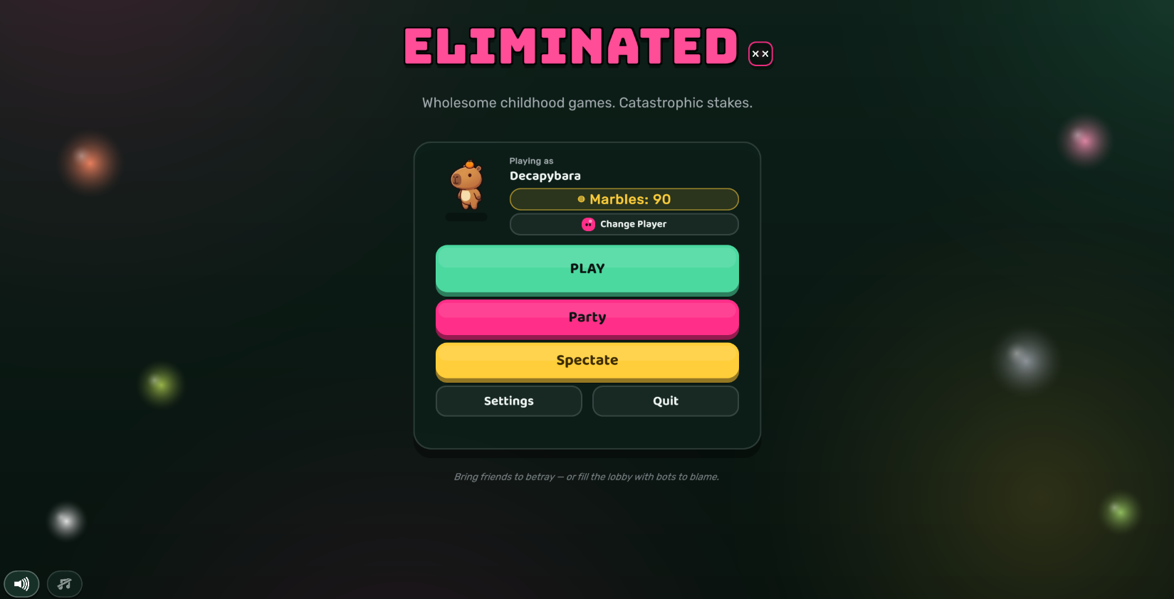 Eliminated screenshot 1